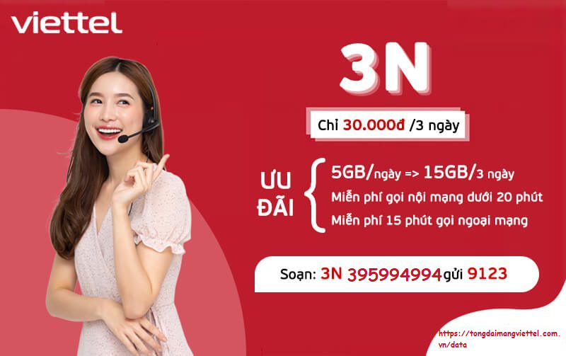 Gói cước 3N Viettel